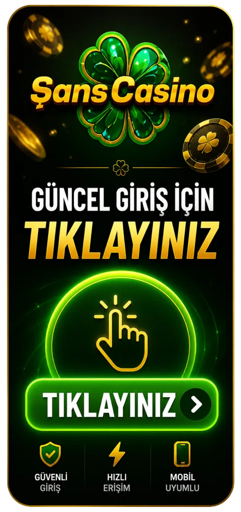 Sans Casino Mobil Erişim — Güvenli Giriş, Hızlı Erişim, Mobil Uyumlu